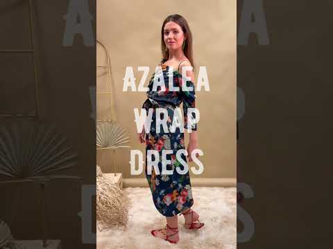 Azalea Wrap Dress | Floral Wedding Guest Dress
