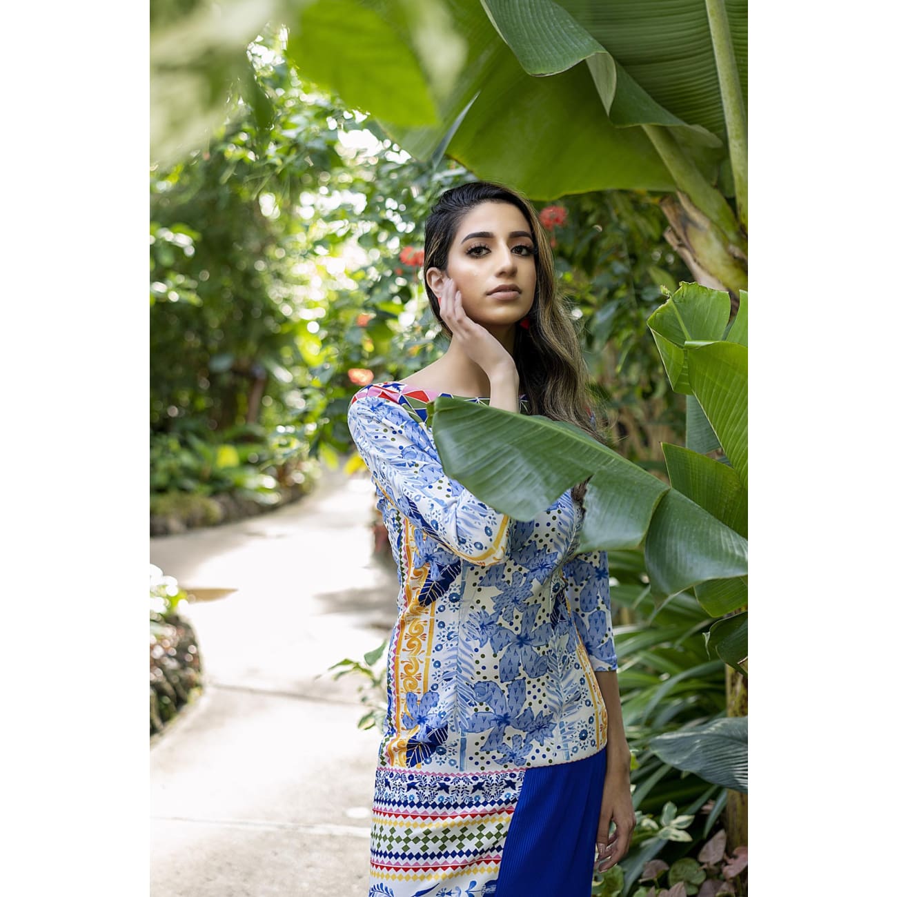 Sofia Pleated Designer Dress for vacation – Sandhya Garg