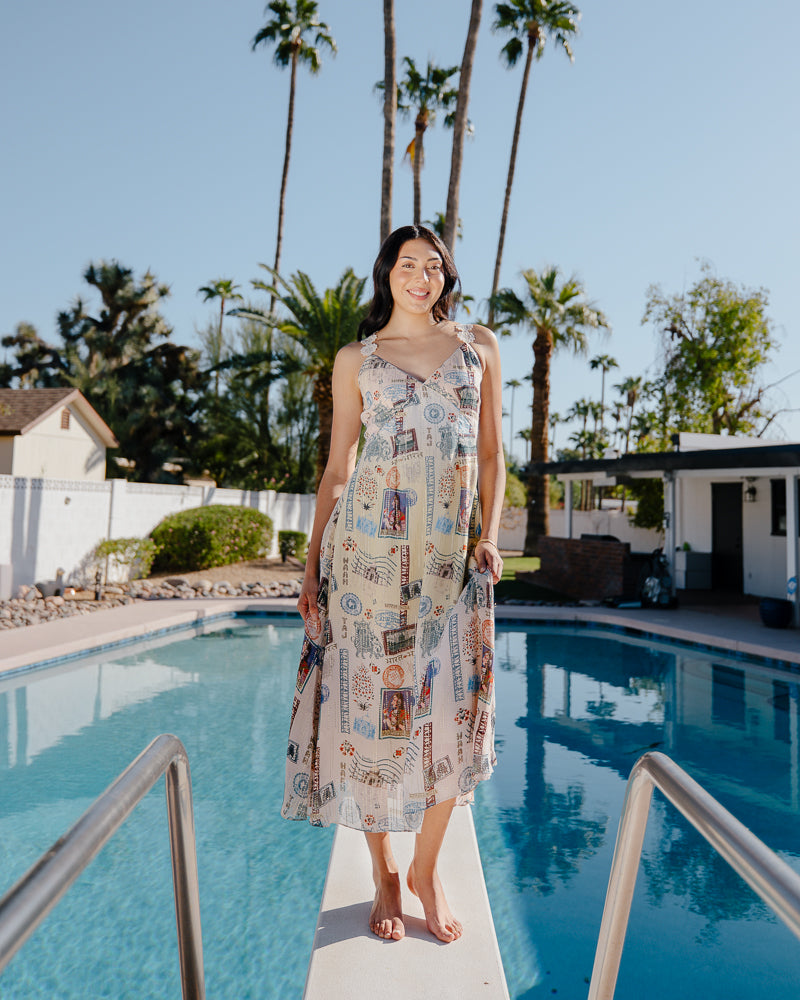 Beach wedding guest dress