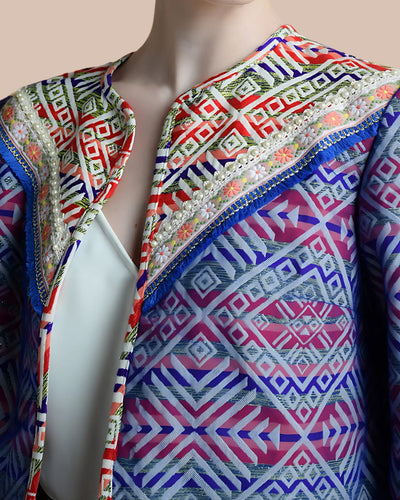 geometric jacket