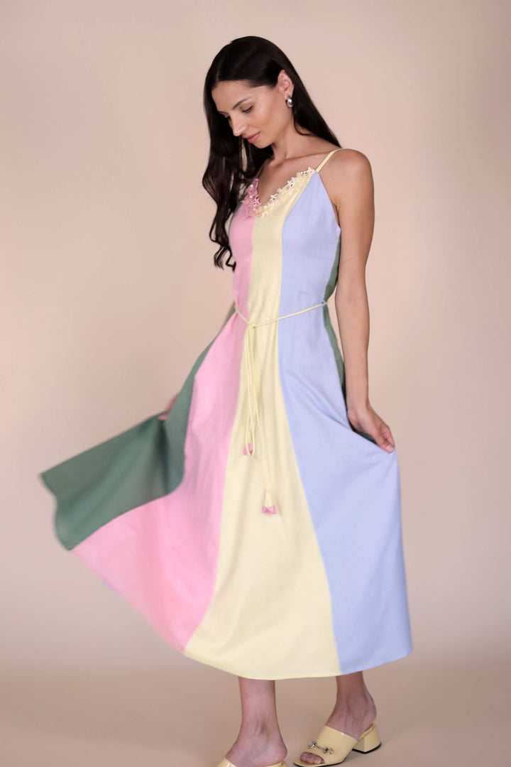 Sahara Linen Maxi Dress | Resort Wear | Sandhya Garg Sahara Linen Maxi Dress | Resort Wear | Sandhya Garg