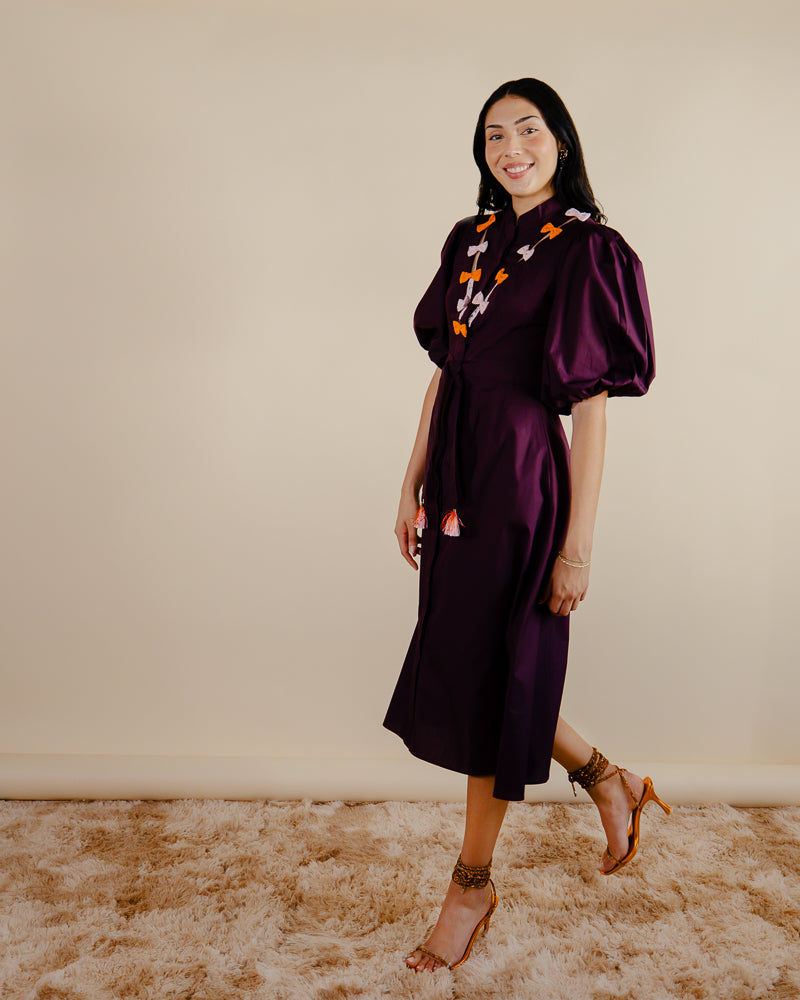 burgundy dress for bridesmaid