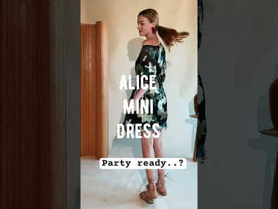 Alice Black Mini Dress