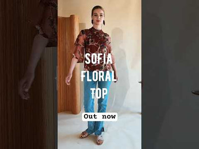 Sofia Floral Top