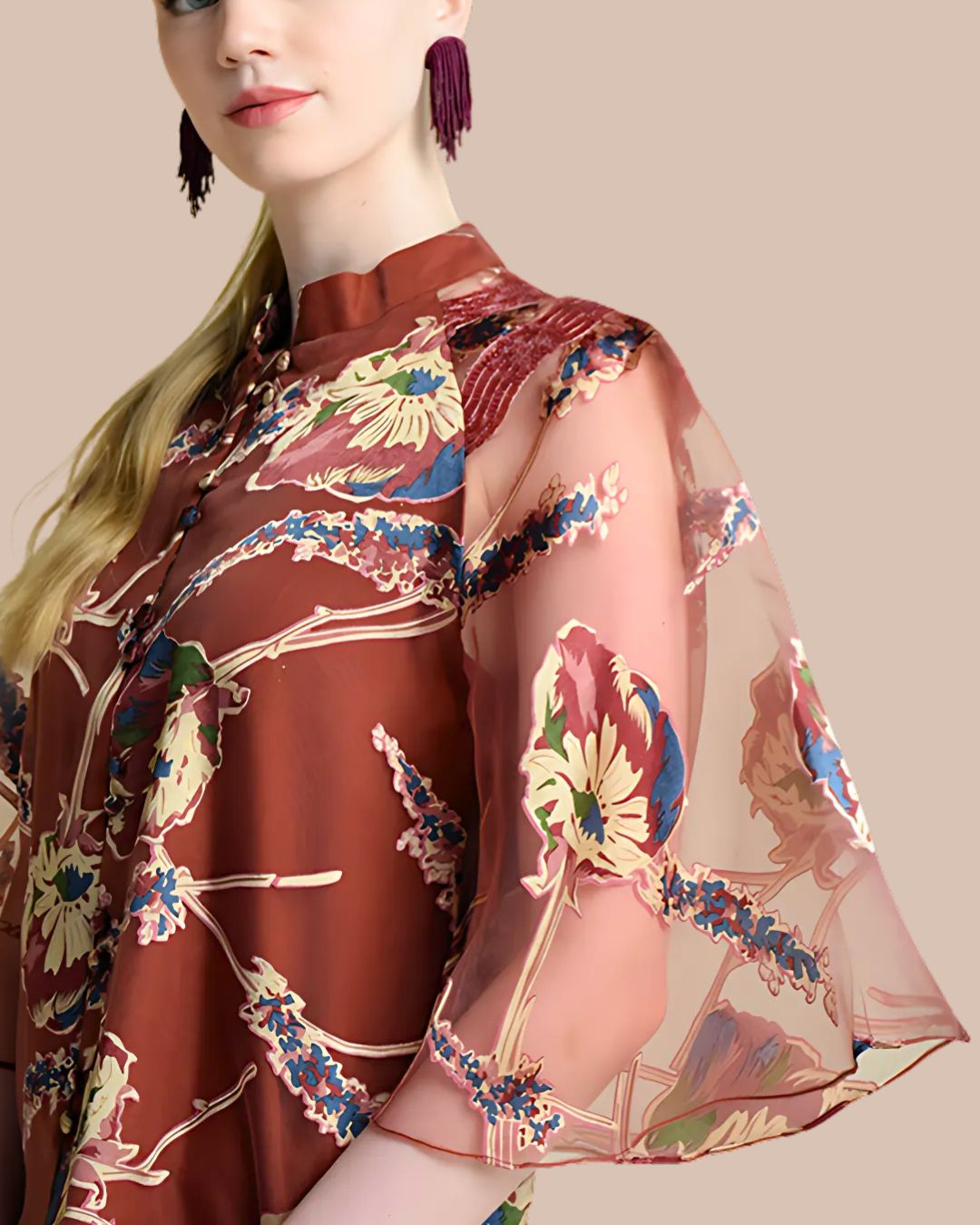 floral top for women