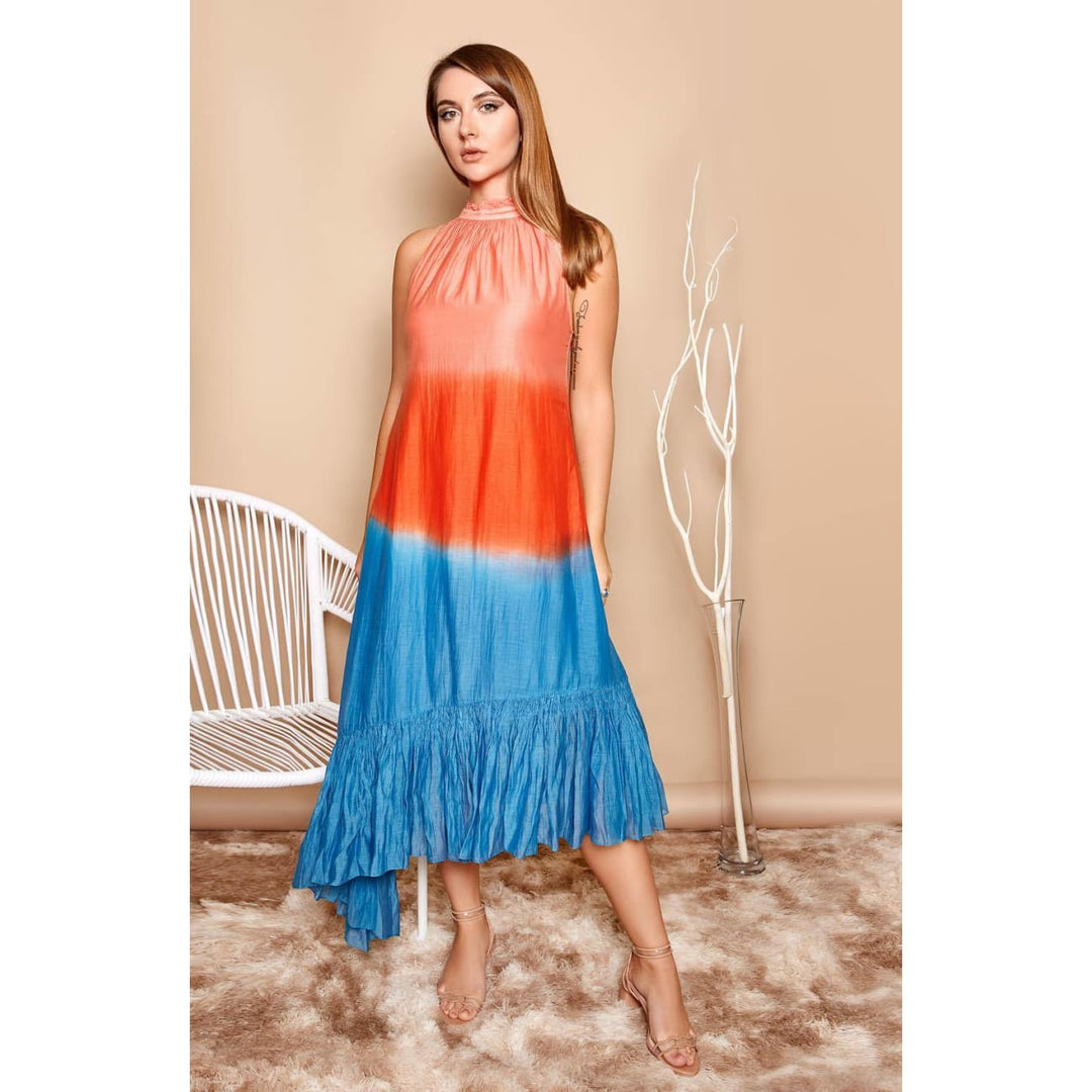 Silk Formal Maxi Dress