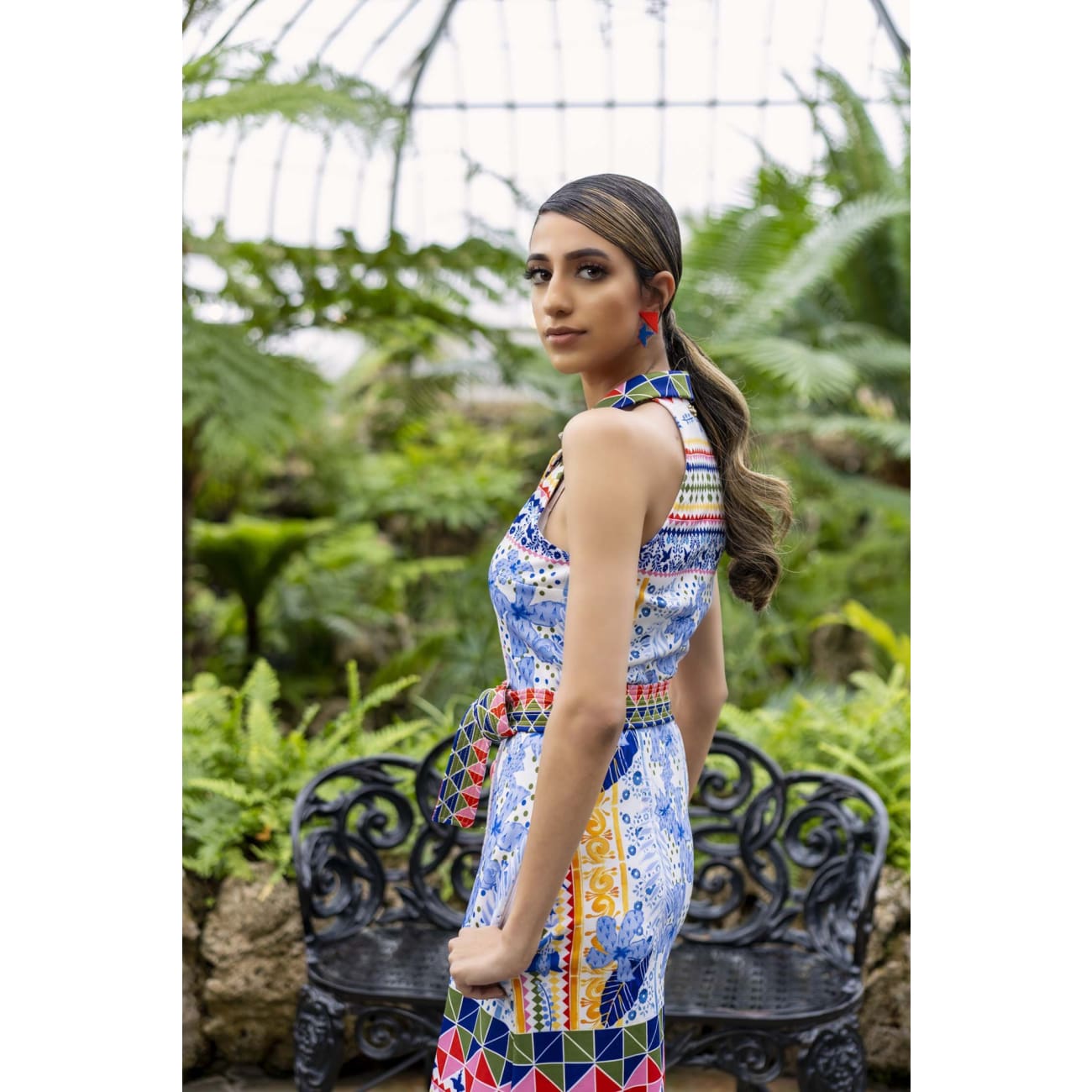 Frida Yellow Jacket Dress Dresses Sandhya Garg Free Shipping beach dress Boho Chic cruise dress Designer dress Dress for vacation