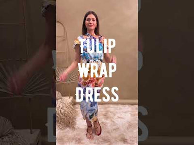 Tulip Wrap Dress