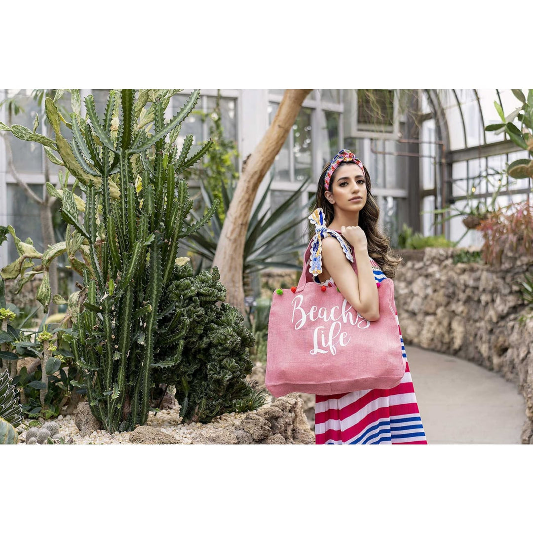 Vacation tote bags top