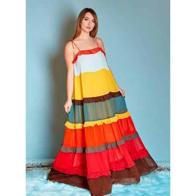 rainbow dress for women
